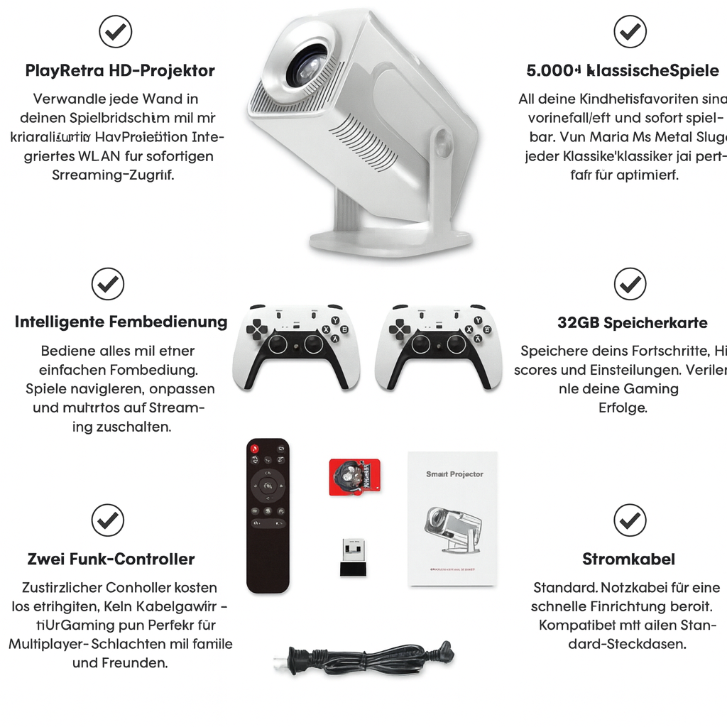 PlayRetro Spieleprojektor