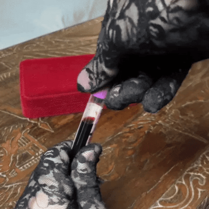 Ewige Herz-Flakon-Halskette