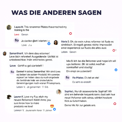 Tragbarer Pilates-Reformer